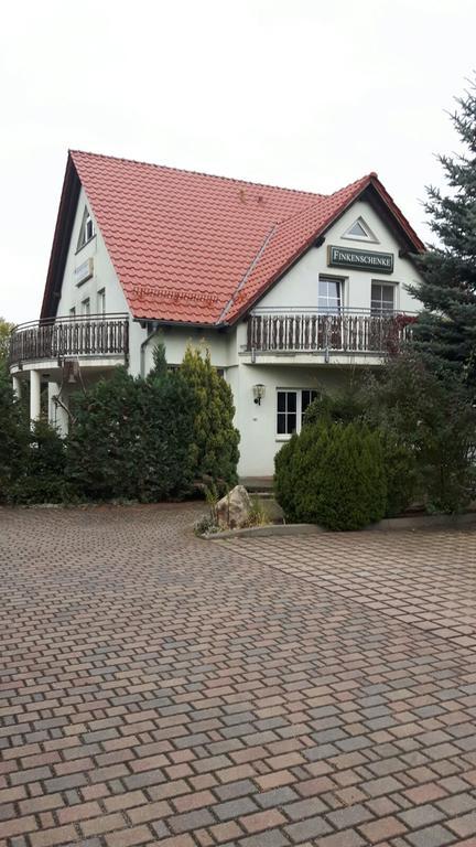 Pension Finkenschenke Groeditz Bagian luar foto