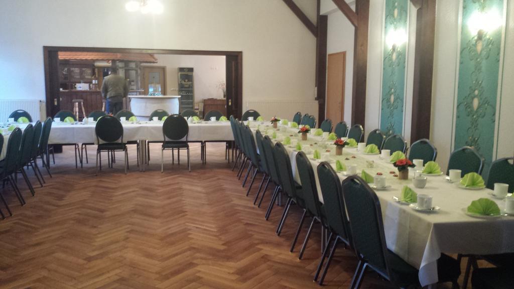 Pension Finkenschenke Groeditz Bagian luar foto